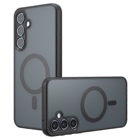 Magnetisk TPU+PC panserbeskyttelsescover til Samsung Galaxy A55 5G - Anti-fingeraftryk
