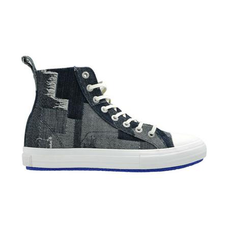 Marcelo Burlon All Over high-top sneakers , Blauw , Heren , Maat: 40 EU