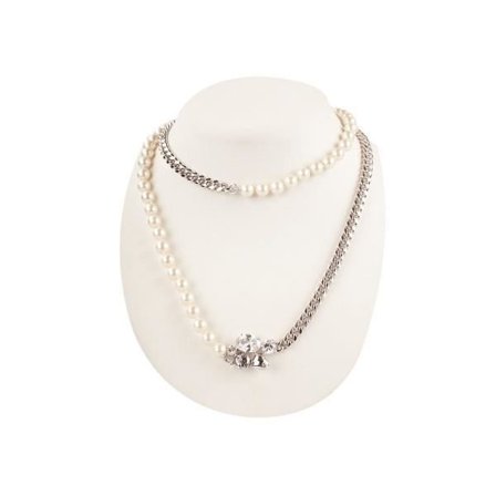 Guess damhalsband - Silver - Rostfritt stål - Zirkonium - 90 cm