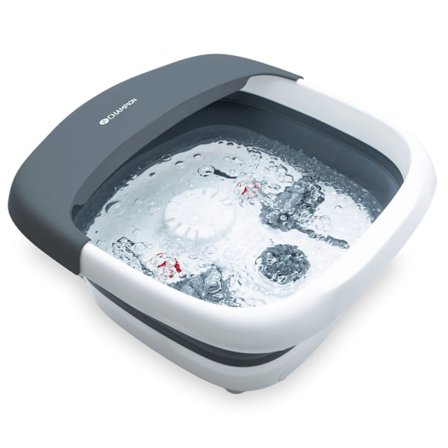 Champion sammenklappeligt fodbad med infrarød varme og massagef