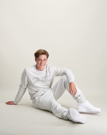Les Deux Aidan Sweatpants Harmaa Housut Pojat - Kids Brand Store