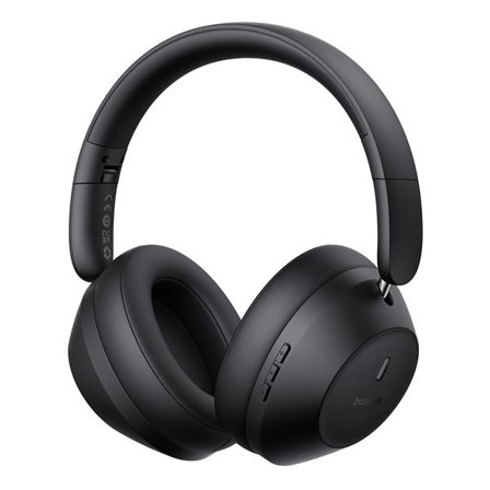 Baseus Bass 30 Max on-ear Bluetooth-headset med lang batterilevetid - Svart