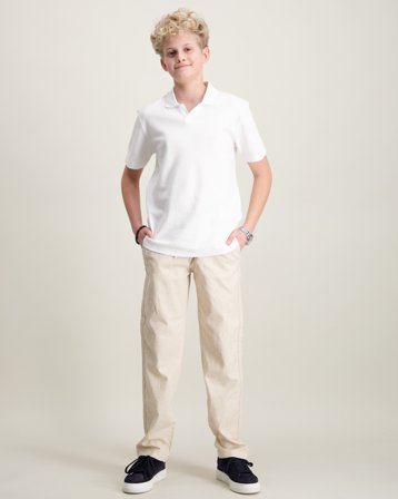 Jack & Jones JPSTKANE HYBRID BONDI JOGGER JNR Beige Bukser Gutt - Kids Brand Store