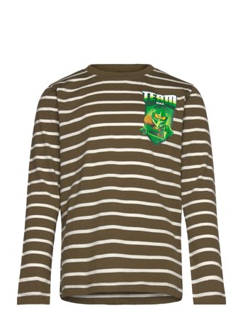 LEGO kidswear Lwtaffy 602 - T-Shirt L/S - Khaki green - 116