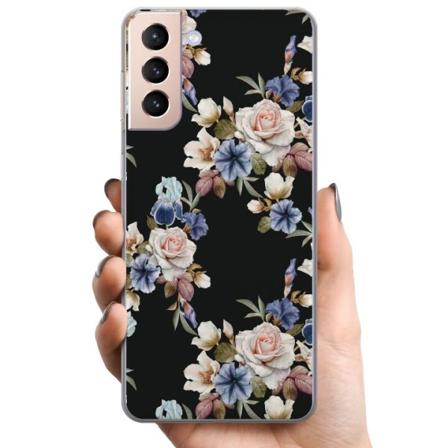 Samsung Galaxy S21 TPU Mobildeksel Blomster