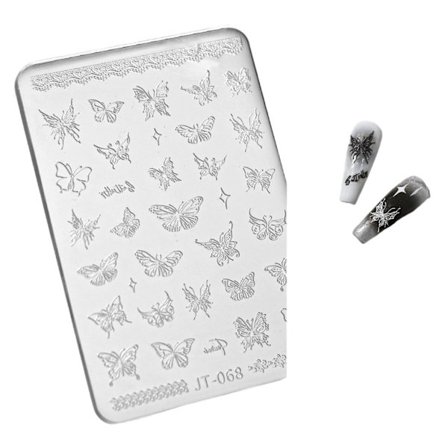 Delikate Negledekorationer Forme Silikone Negleværktøjer Negleudskæringsforme til Negle