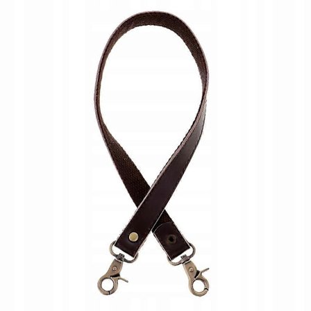 Läderväska Axelväska 60cm - Djup [DB]