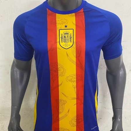 24-25 Spanien Special Edition Træningstrøje Fodbold T-shirt S-2XL