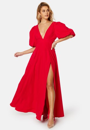 Bubbleroom Occasion Moira Gown Red Klær