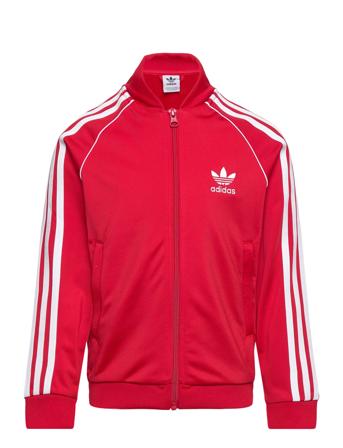 Sst Track Top Sweat-shirt Genser Rød Adidas Originals*Betinget Tilbud