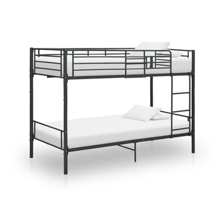 VidaXl Våningssäng Svart Metall 90X200 Cm - Litenleker