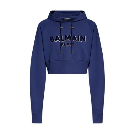 Balmain Sweatshirts Blå, Dame