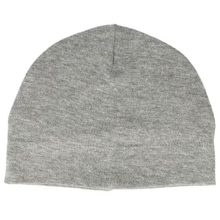 Babybugz - Grå traditionalbeanie Beanie - Kids Heather Grey Baby Beanie @ Hatstore