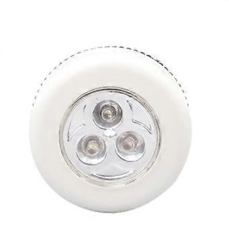 3 LED Skap Bokreol Nattlys Med Berøringssensor Kjøkken Trådløs LED Vegglampe