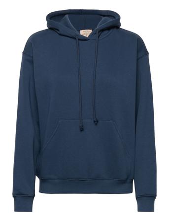 Hoodie Ls Navy Barbara Kristoffersen By Rosemunde