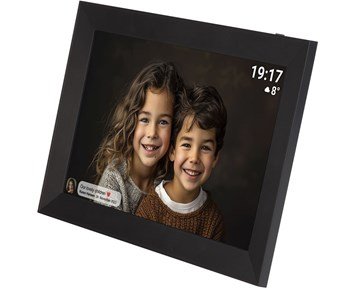 Denver Frameo 10,1" Digital Photoframe - Black - Fyndvara - 10,1" digital fotoram med pekskärm och Wi-Fi-anslutning