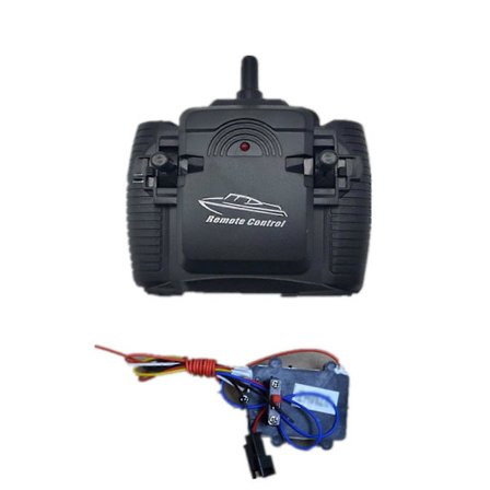 RC Båt Modell Båt Kit Axel+Sockel+Motor+Propeller+Kontroller+Mottaker Kit Fk-I Lager (FMY) A sett
