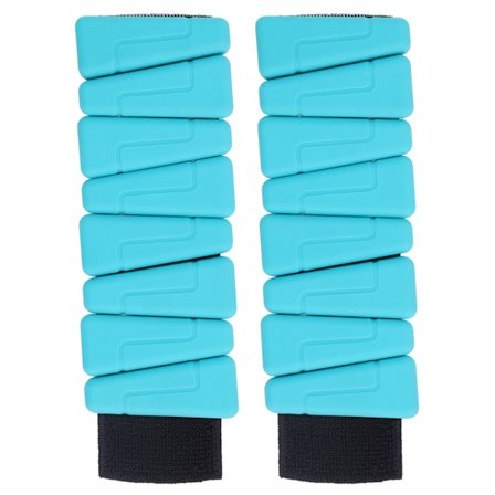 Harts Armband Justerbara Vikt Manschett Ankelvikter Bälte för Fitness Sport Blå 1 Par