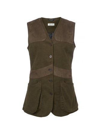 Elemore Moleskin Shooting Vest Women