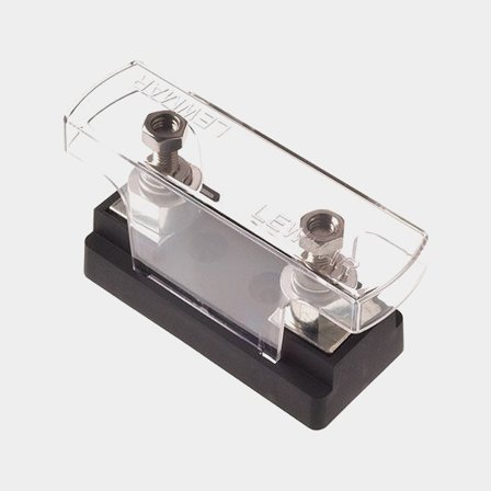 Lewmar T2 fuse holder, for 1 blade fuse, M8