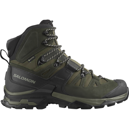 Salomon - Chaussures de randonnée et grande randonnée pour homme Quest 4 Gtx - Olive Night / Peat - 46