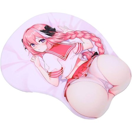 Fate/Grand Order - Astolfo Anime Hiirimatto Rannetuella Pelikäyttöön 3D Hiirimatot 2-puolinen Iho (astolfo 1)