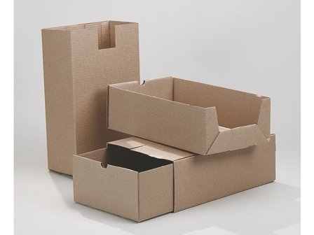 Arkivbox A65 235x125x380mm 2-delad brun - Lyreco - Kontorsmaterial - Arkivering och kontorsförvaring - Arkivkartonger och boxar