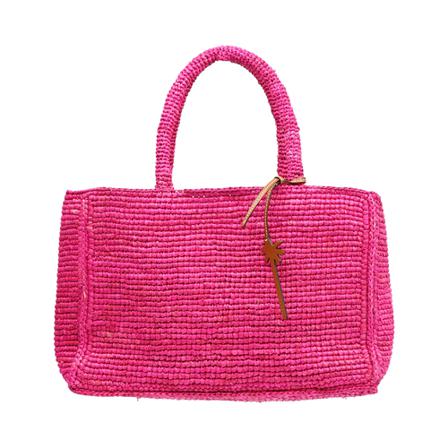 Manebí, Bag Roze, Dames, Maat:ONE Size,leer
