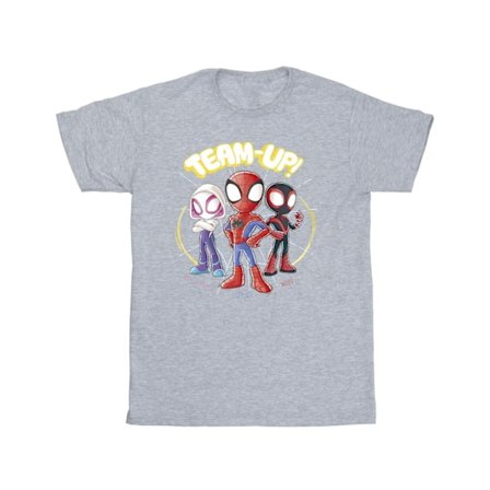 Marvel Boys Spidey And His Amazing Friends Sketch T-Shirt 3-4 år