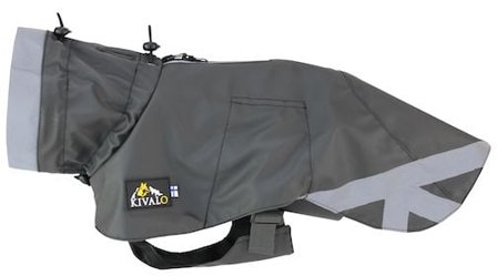 Kivalo Niva Dog Raincoat koiran sadetakki, 50cm, harmaa