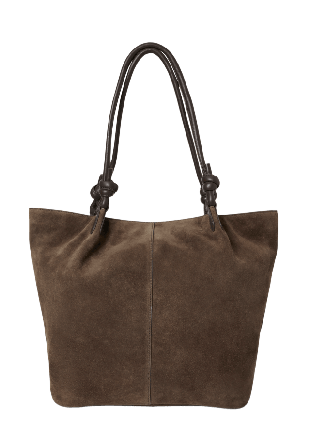 Wera Totebag i mocka GARBO Handväskor Brun ONESIZE