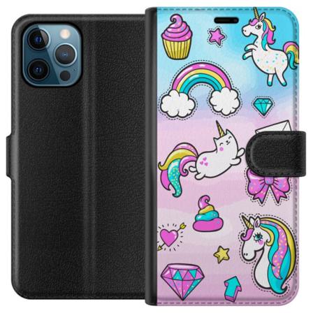 Apple iPhone 12 Pro Max Tegnebogsetui Unicorn