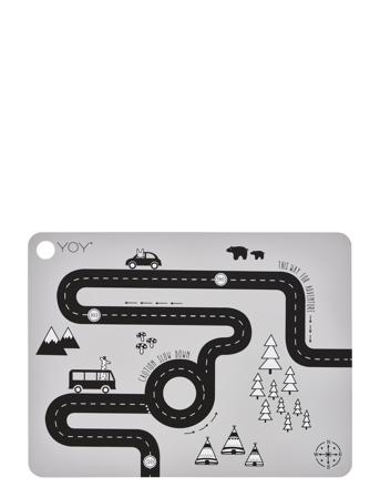 Placemat Adventure Home Meal Time Placemats & Coasters Harmaa OYOY Living Design