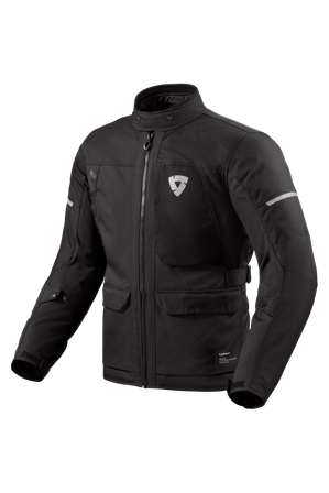REV'IT! Convergent H2O MC Jacket Black 4XL