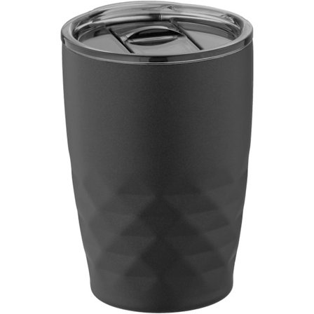 Avenue Geo Isolerad Mugg (2-pack) 12 x 8,5 cm Solid Black