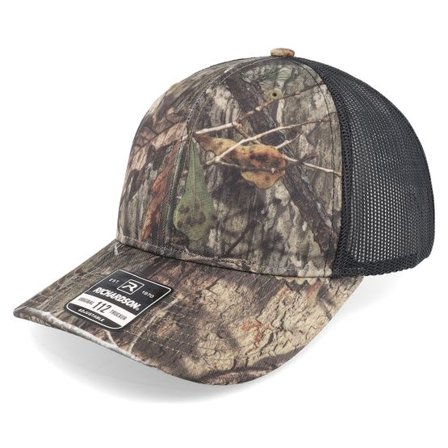 Richardson - Camo trucker Keps - 112p Mossy Oak Country Dna/Black Trucker @ Hatstore