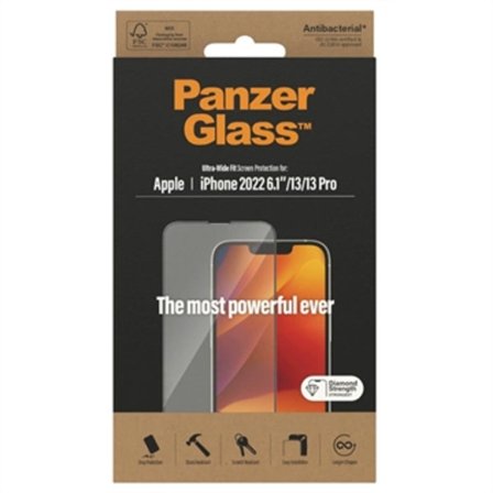 PanzerGlass Ultra-Wide Fit iPhone 13/13 Pro/14 Skärmskydd -...