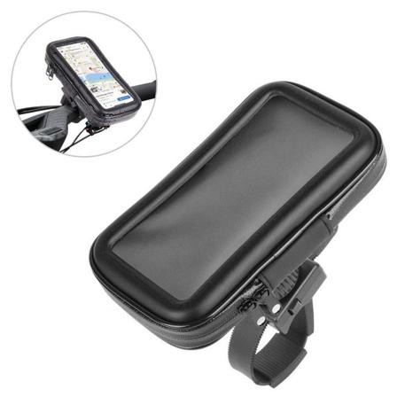 5.5 Universal cykelstyrholder EVA telefonholder - Størrelse: L Black
