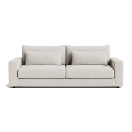 Sevilla 3 personers sofa - Modesto Creme - 238x108x85 - Sofa, 3 personers sofa