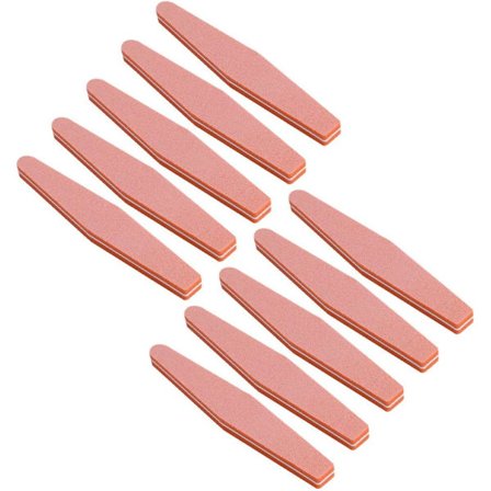 10 stk. neglefil, svamp, dobbeltsidet poleringsplade,