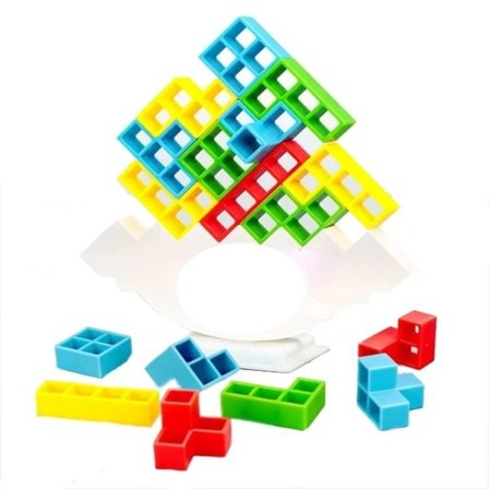 Tetra Tower Spel Balans тетрис Tower Pussel Bräde Spel Barn Byggkloss leksaker