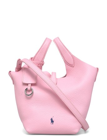 Polo Ralph Lauren Polo Play Leather Small Tote & Crossbody - Pink - ONE SIZE