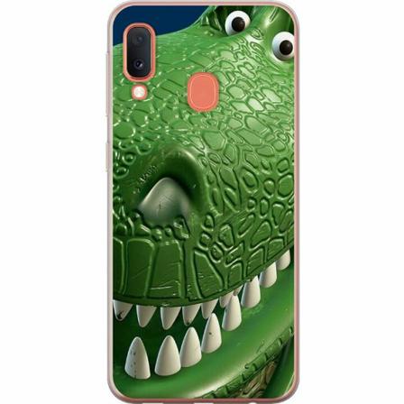 Samsung Galaxy A20e Genomskinligt Skal Toy Story - Rex