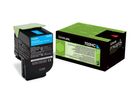 Lexmark Toner 70C2HC0, cyan - Lyreco - Toner och bläck - Tonerkassetter - Toner Lexmark
