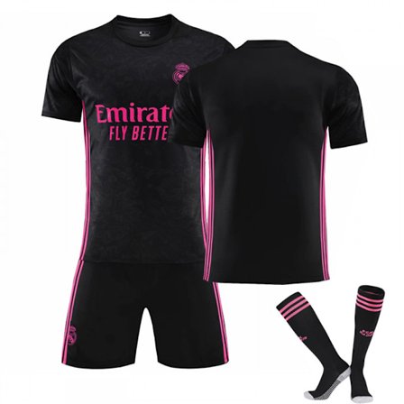 20-21 Real Madrids nye 2-sæt Børn Voksne 26