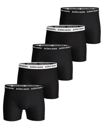 Björn Borg Essential Boxer 5pk Svart