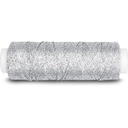 Dale Garn Glitter Effektgarn Sølv 202, 20g