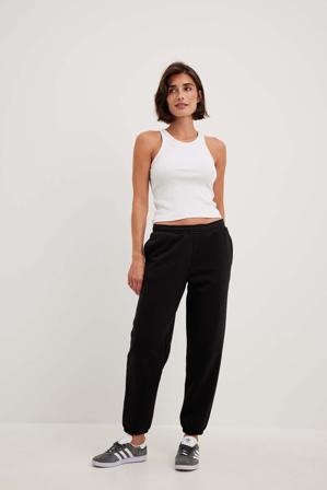 NA-KD Pantalon de survêtement - Joggings - Noir - X-Small