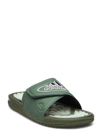 Reptossage Shoes Summer Shoes Pool Sliders Khaki Green Adidas Originals