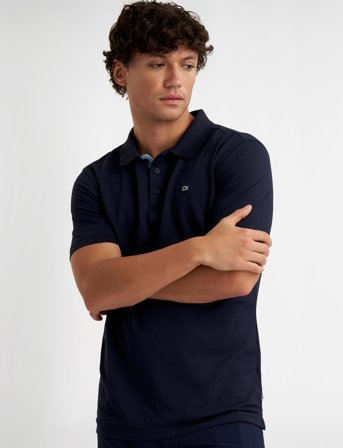 Calvin Klein Golf Quad Polo - Navy - XXL